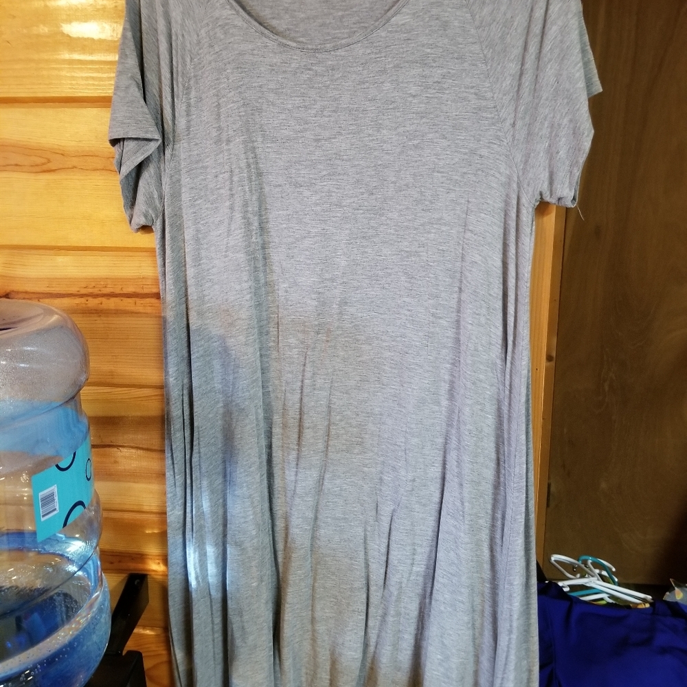 Midi t shirt dress